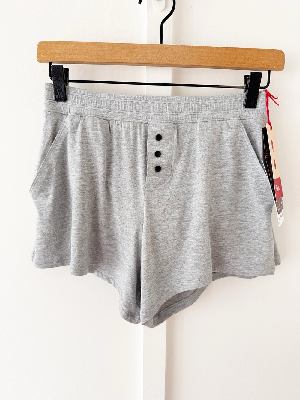 THINX grey sleep shorts